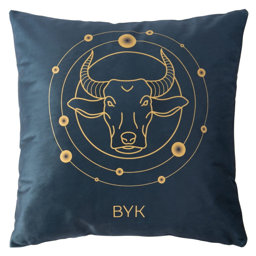 Poszewka dekoracyjna 40x40 Znak zodiaku Byk - Darymex