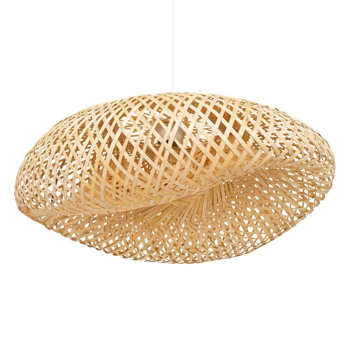Lampa wisząca Beddy bambusowa