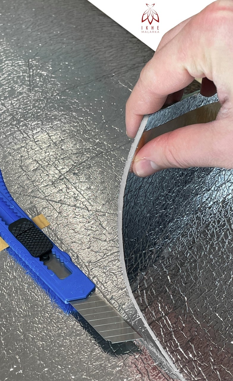 10m² Sous-couche LVT –Isolation phonique et thermique pour sol vinyle à clipser, réduction des bruits d’impact, haute densité 400 kPa 1,5 mm - 7