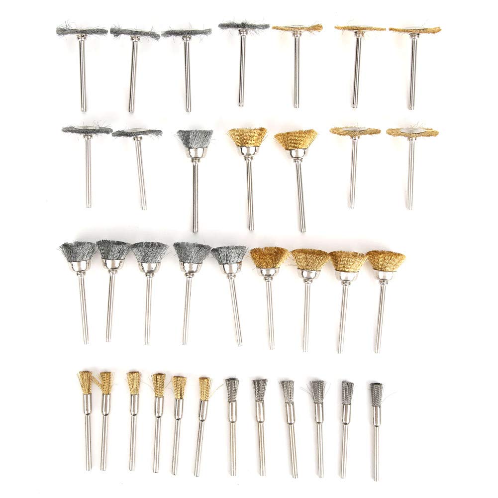 Lot De 6 Brosses Métalliques LIDL – Acier Et Laiton – Neuves