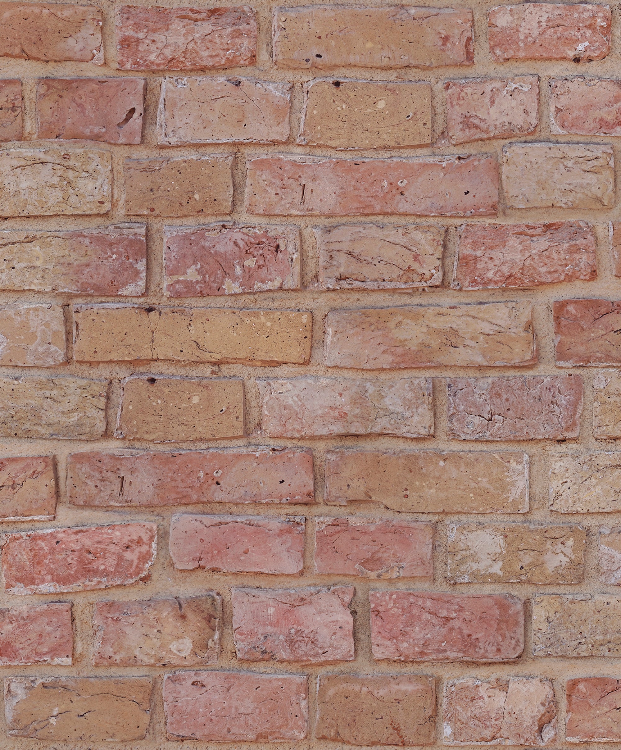 Yancorp Papier Peint Autocollant De 3 M - Marron - Brique De