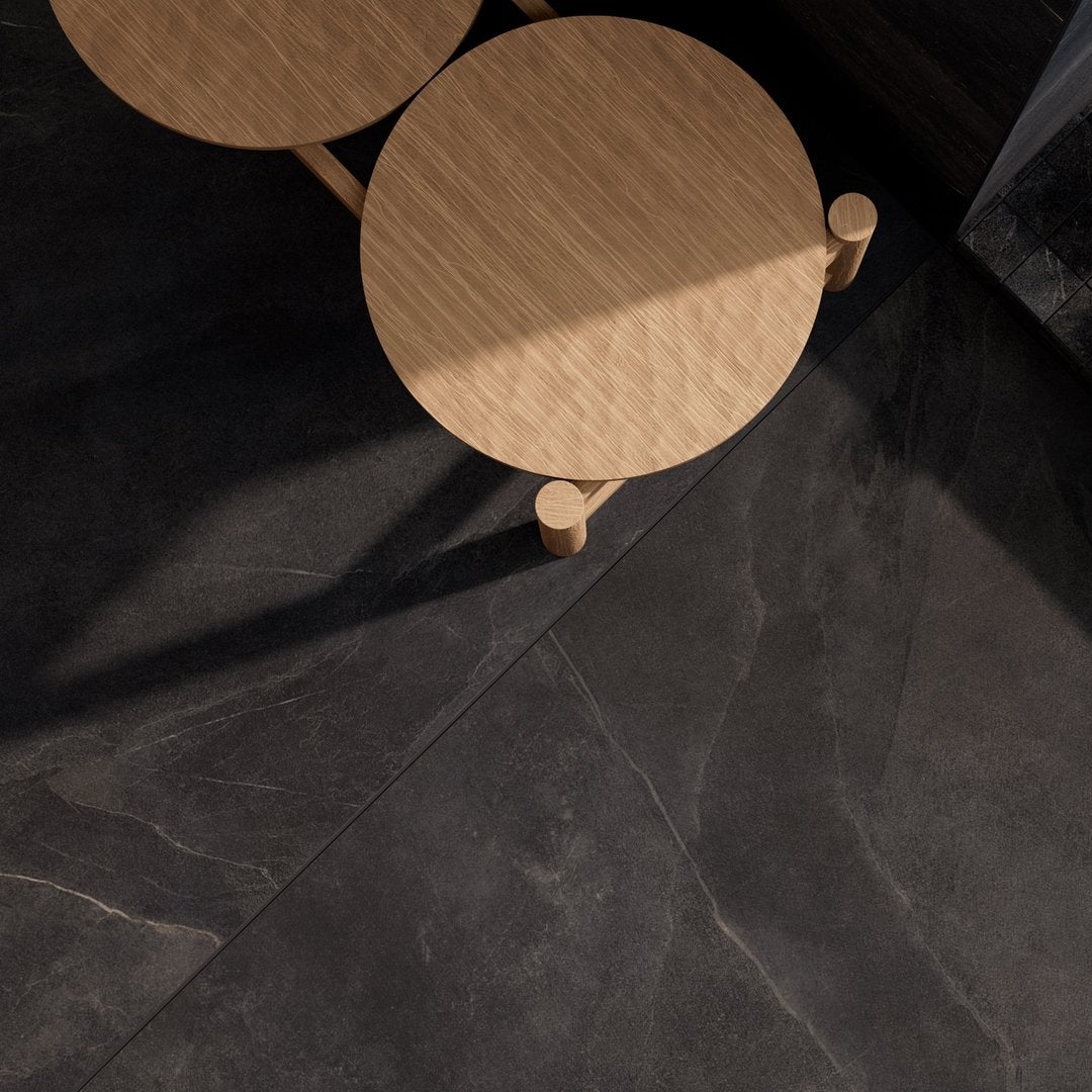 Ardesia Elegante scuro - Piastrelle 60x60 cm 9 mm - ISA 9005 60x60 MATT R9 9 mm - 2