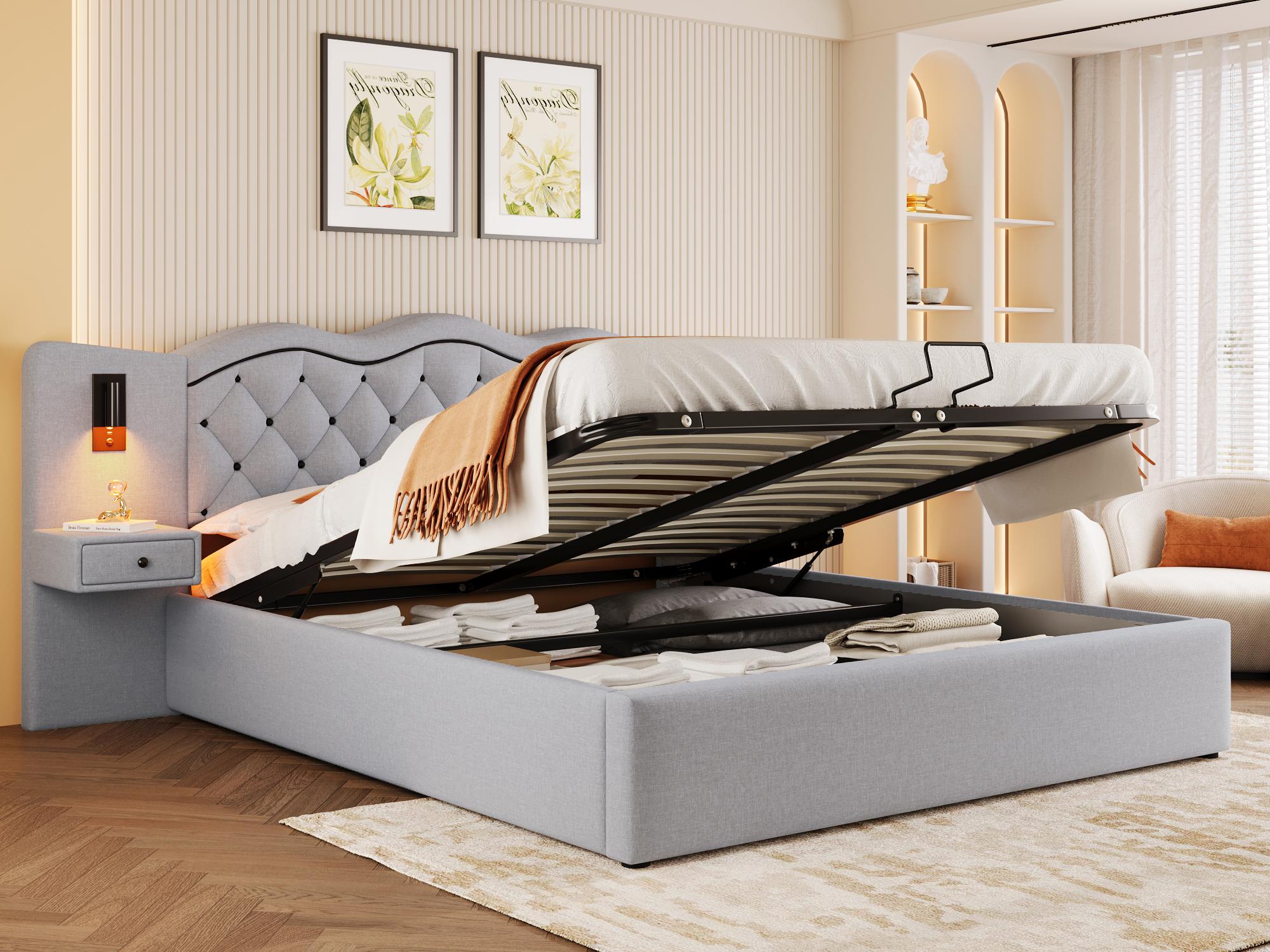 Testiera Letto Matrimoniale Vente Unique Letto Contenitore