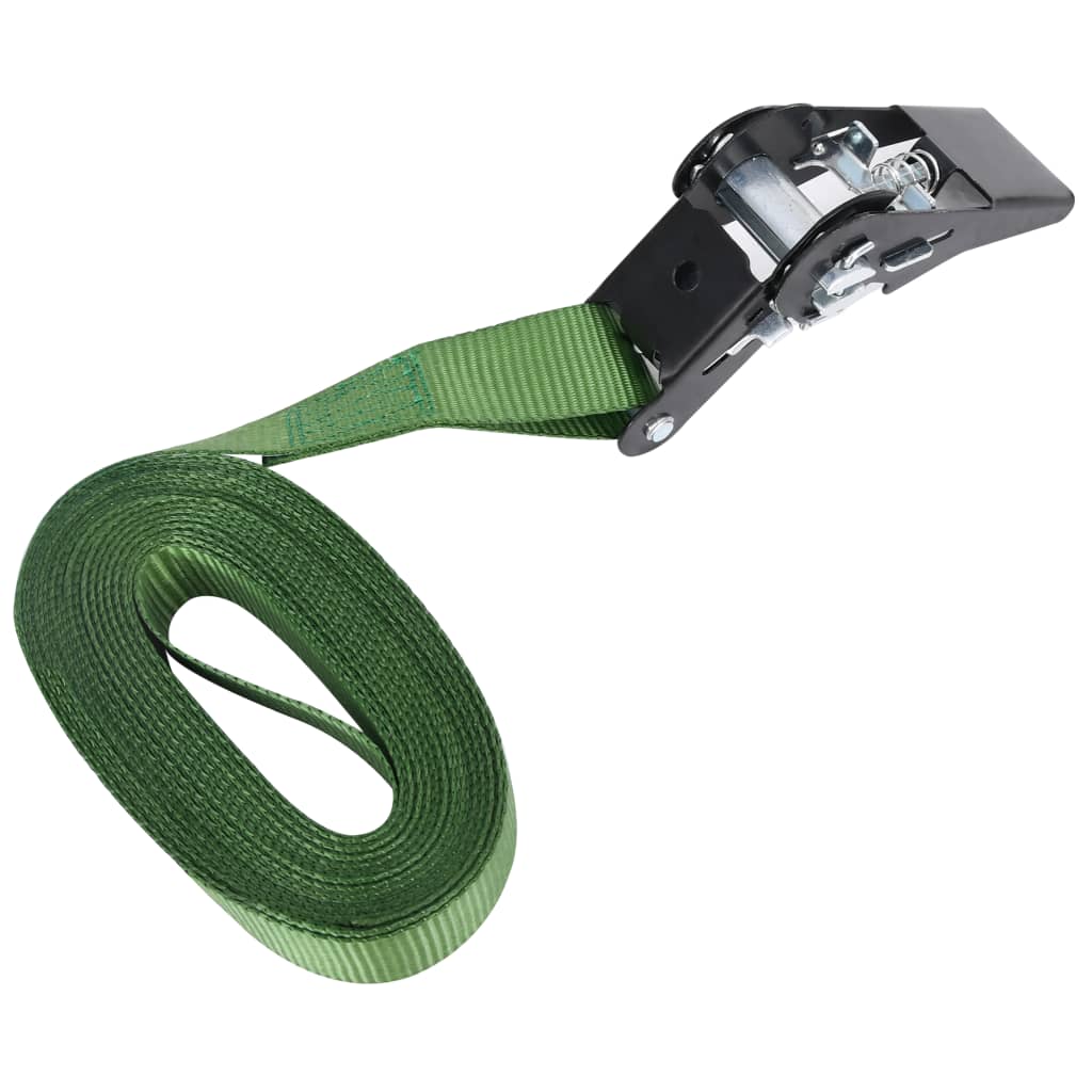 Confezione da 10 cinghie di ancoraggio a cricchetto cinghie di fissaggio per rimorchio trasporto stoccagg 02_0003545 - 4