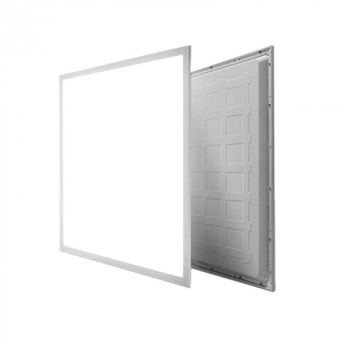 Plafon Podtynkowy kwadratowy biały LED 60W 3000K 5100lm wym: 3 x 59,5 cm IP20 tworzywo sztuczne Ecolight