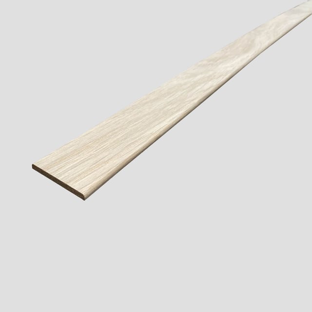 Champlat chêne massif - 4 x 38 mm - L. 2,4m