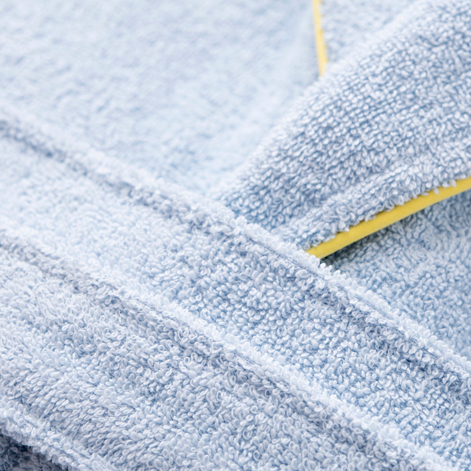 UNITED COLORS OF BENETTON. Accappatoio in Cotone, Blu e Giallo, X-Large Unisex-Adulto - 8