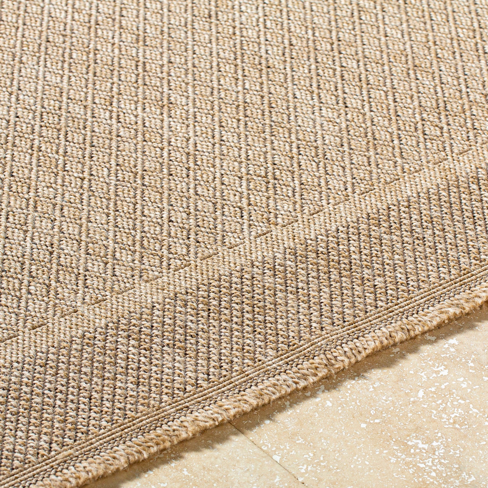 LIVABLISS Tapis d'Extérieur/Intérieur Aspect Jute Beige/Noir 160x213 cm Penny - 3