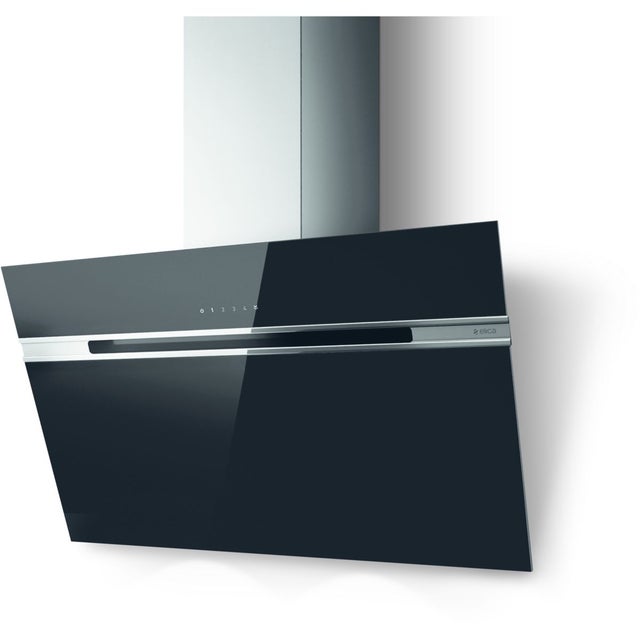 Hotte décorative murale inclinée ELICA STRIPE BL/A/90/LX
