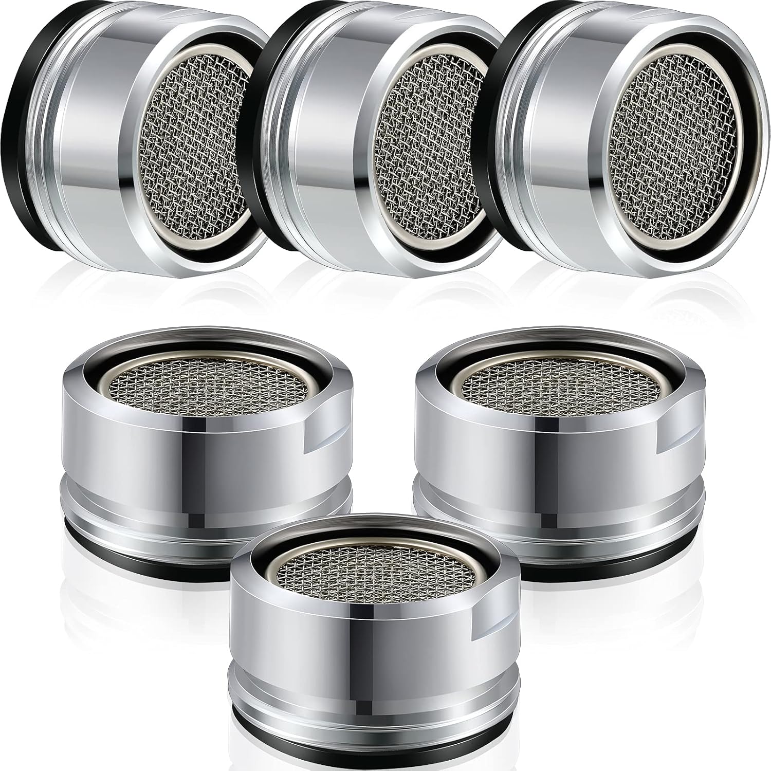 Lot De 4 Aérateurs De Robinet, Aérateur D'évier M22, Filetage Femelle, Filtre De Robinet Avec Joint Pour Salle De Bain | Leroy Merlin