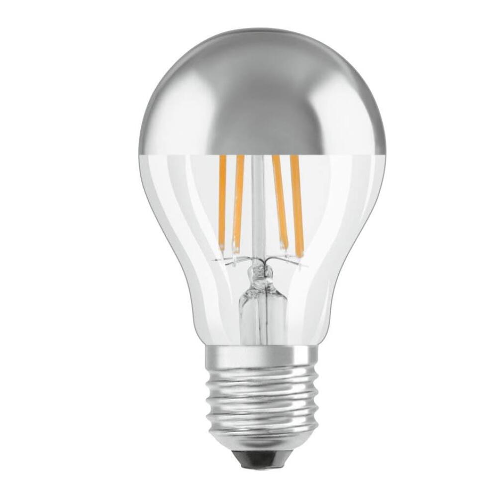 Żarówka LED 220 V | Trzonek: E27 | Ciepła biel | 2700 K | 8 W | przezroczysta | Retrofit LED