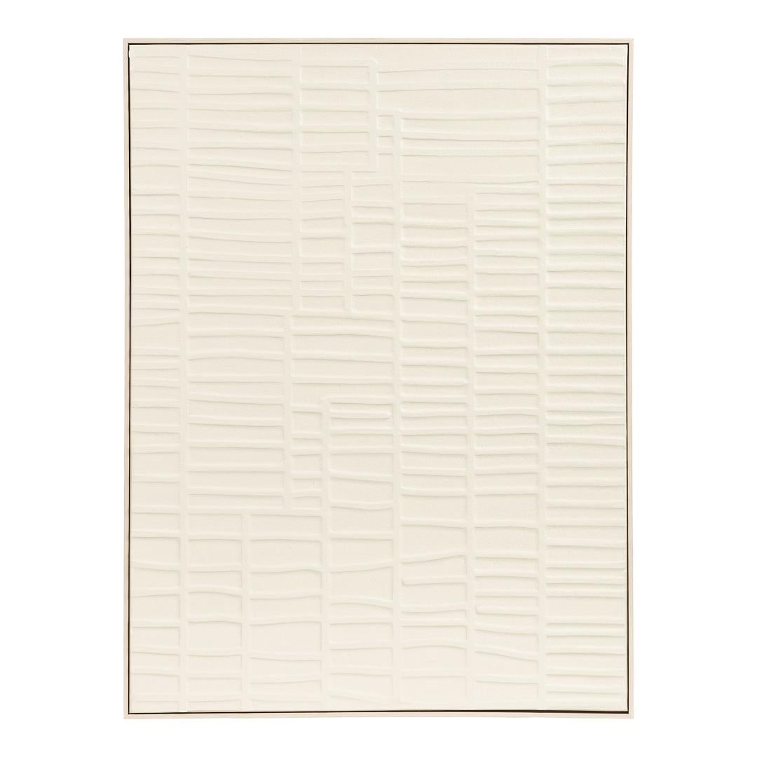Edda relief dekoracja ścienna beżowa.