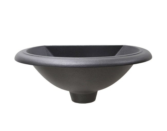 Vasca A Muro Olbia In Alluminio - Per Giardino E Balcone | Grigio Ghisa - Foto 2