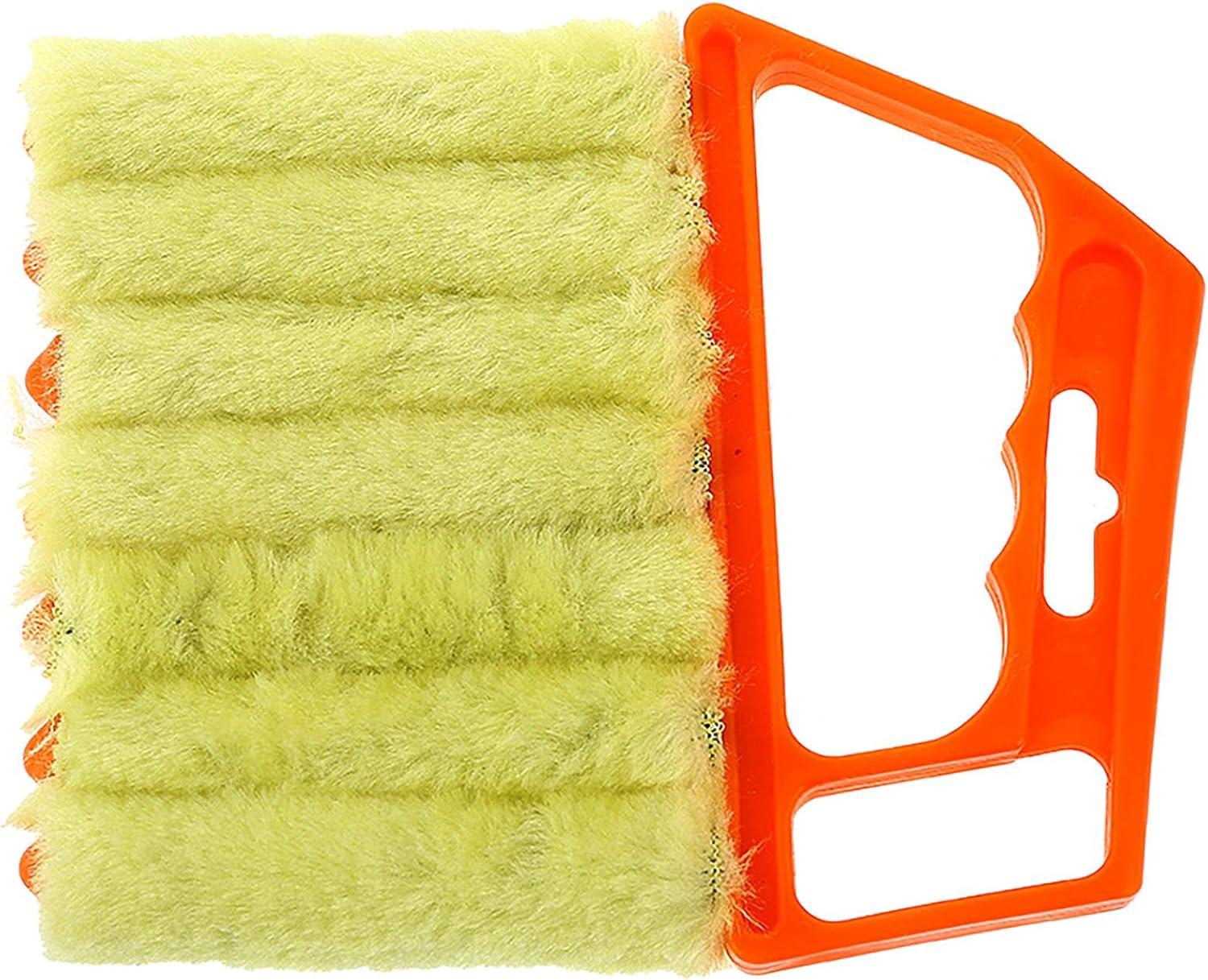 Nettoyeur de Stores, Brosse pour Store Vénitien à Lamelles, Convient au Nettoyage des Volets, des Ventilateurs et des Claviers d'ordinateur