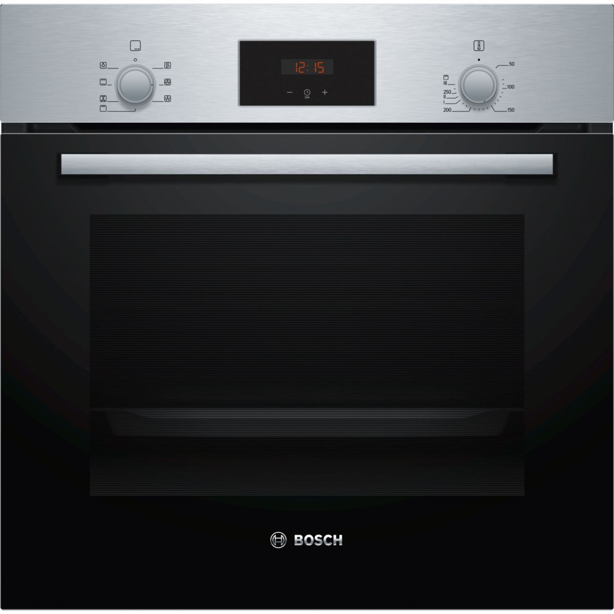 Bosch Serie 2 Hbf133br0 Horno 66 L Acero Inoxidable Negro Acero Inoxidable, Leroy Merlin