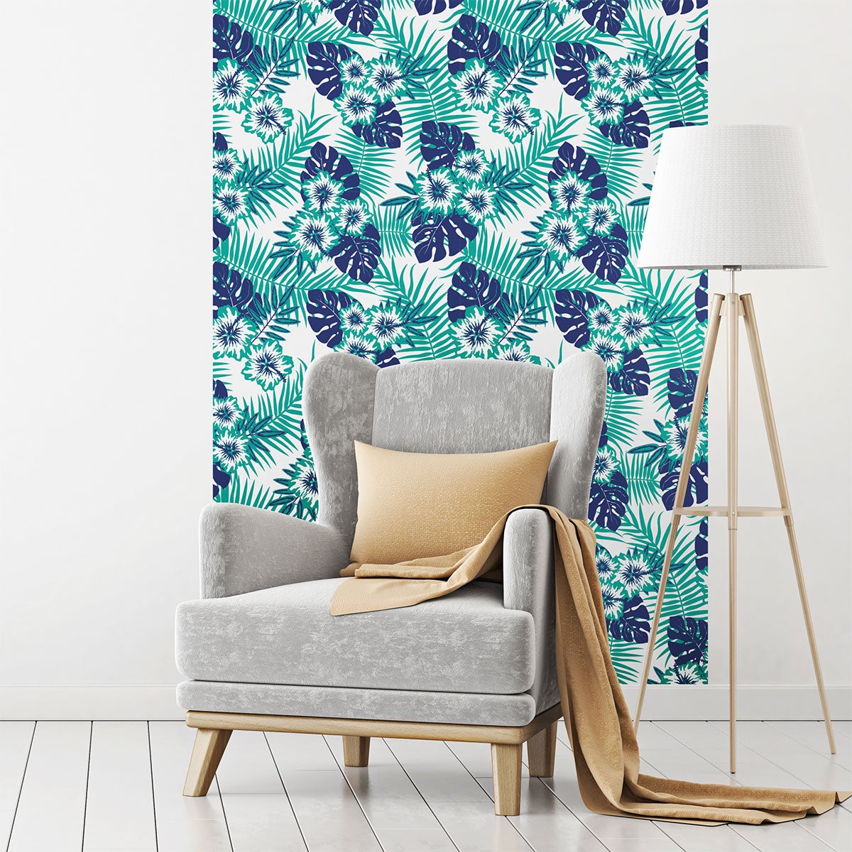 Adesivo arazzo tropicale Tacuarembo - Sticker adesivo - adesivi murali - 40x40cm - 5