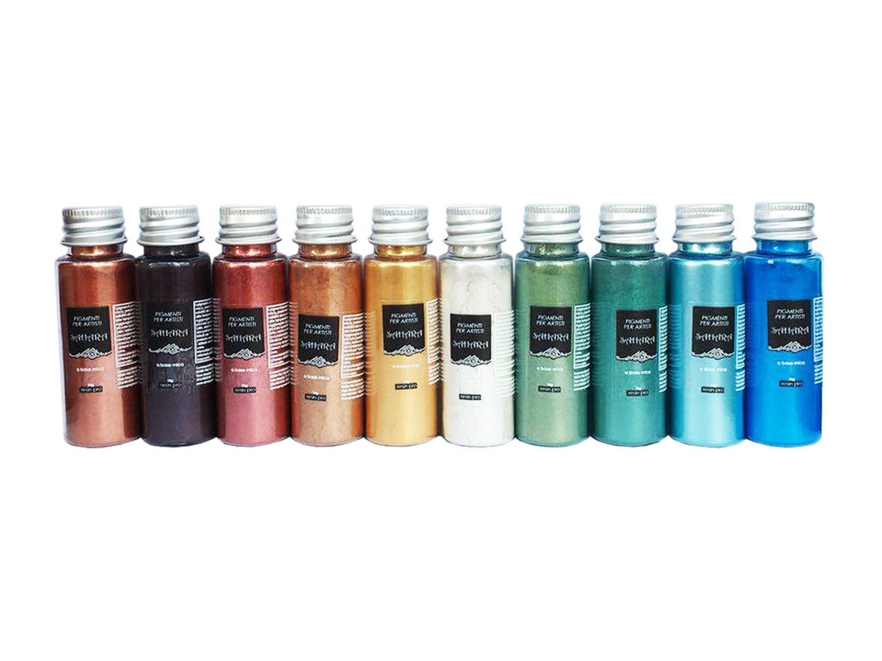 Waysroma 100g Polvere Di Mica,Oro Colori Per Resina Epossidica Naturale Colorante Candela,per - Foto 13