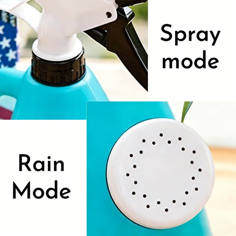 Bouteille Arrosoir Multifonction 1L - Vaporisateur à Débit Réglable pour Plantes - Idéal pour Jardin, Balcon et Soin des Plantes d'Intérieur - 8