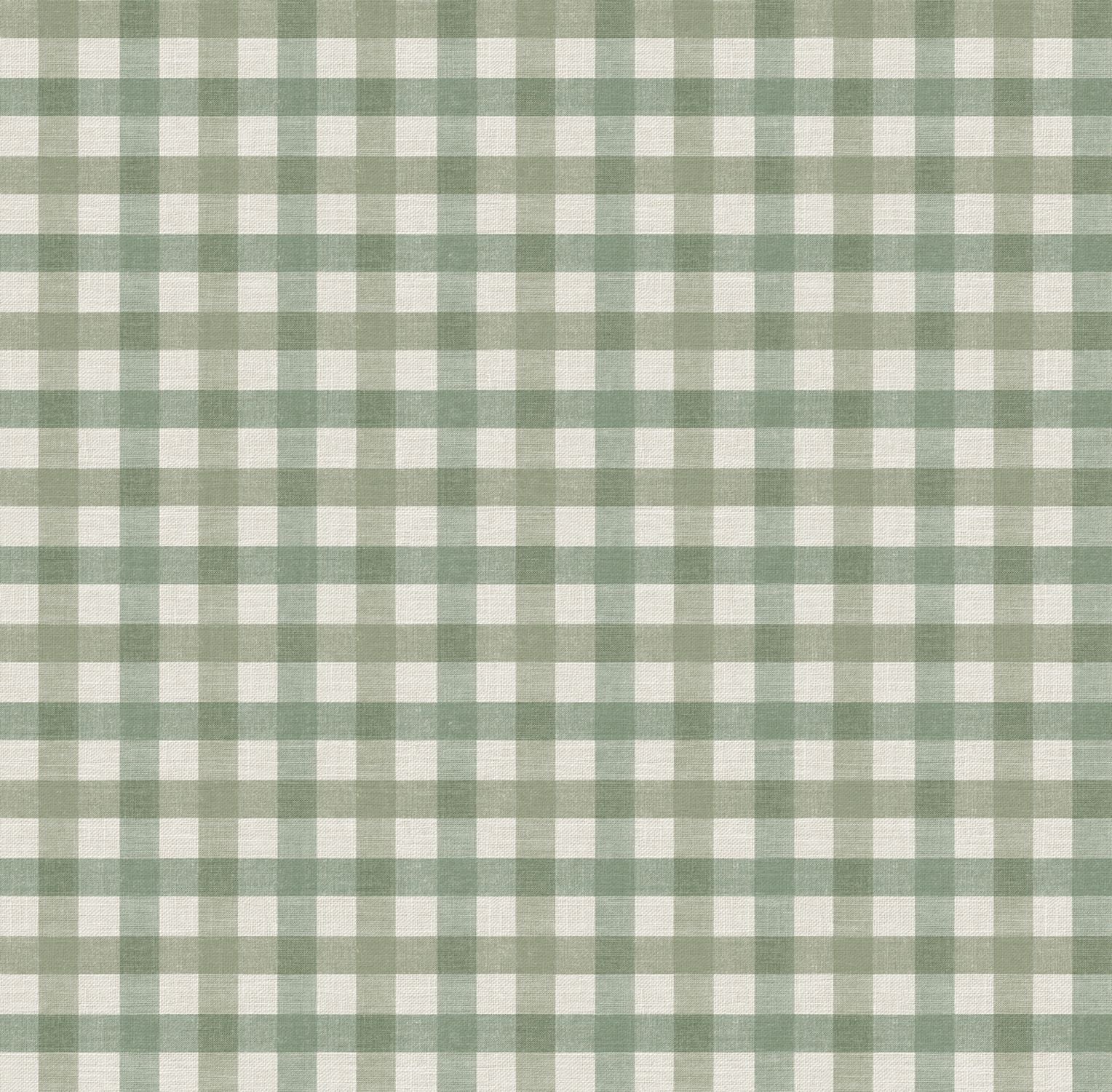 Tapeta sprawdź wzór zielonym - 53 cm x 10 m - SANDERS &amp; SANDERS