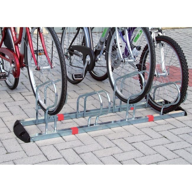 Râtelier porte vélo places haut et bas livré avec fixations vis