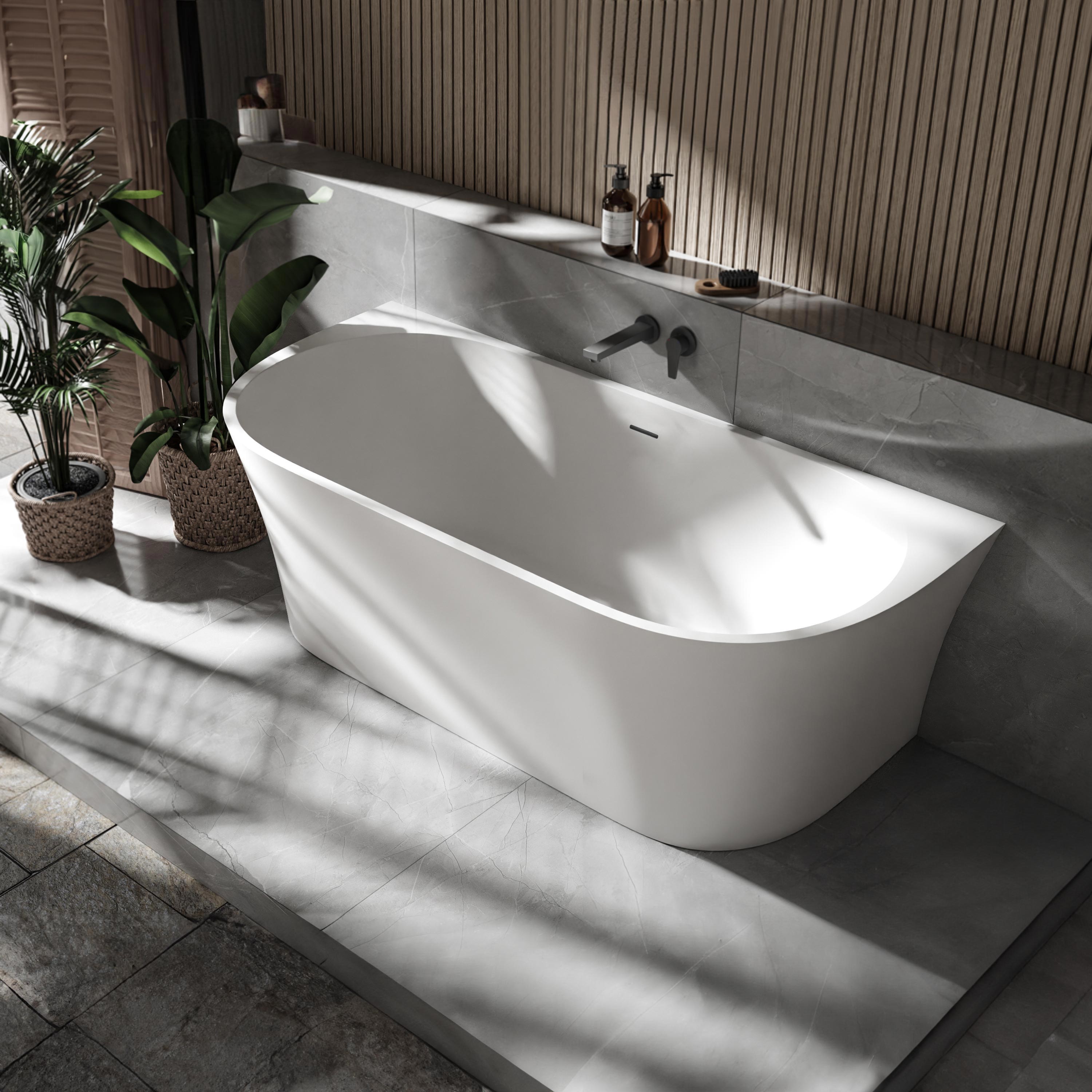 Bernstein Wanna wolnostojąca NOVA akryl 170x80 biały połysk