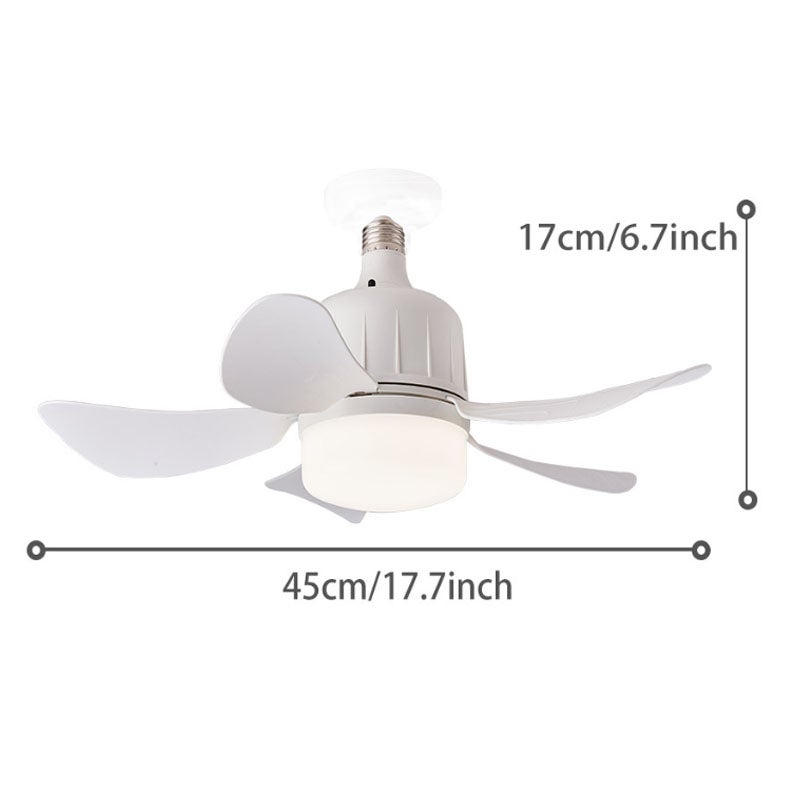 Plafonnier Ventilateur avec Télécommande - 3 Modes Lumineux - Parfait pour Maison, Restaurant, Bureau (Dimensions: 120x115x180mm) - 2