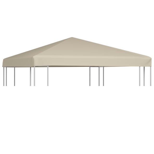 Maison Exclusive - Tetto per Gazebo 310 g/m² 3x3 m Beige