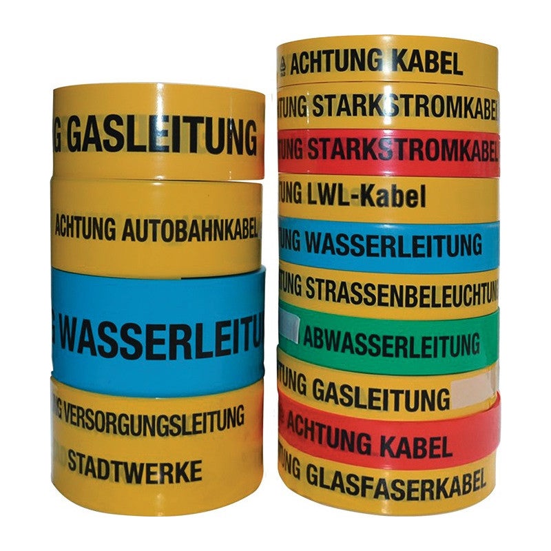 Multicoll Trassenwarnband Nadruk Uwaga kabel światłowodowy - 15 015 040 250 01 0015
