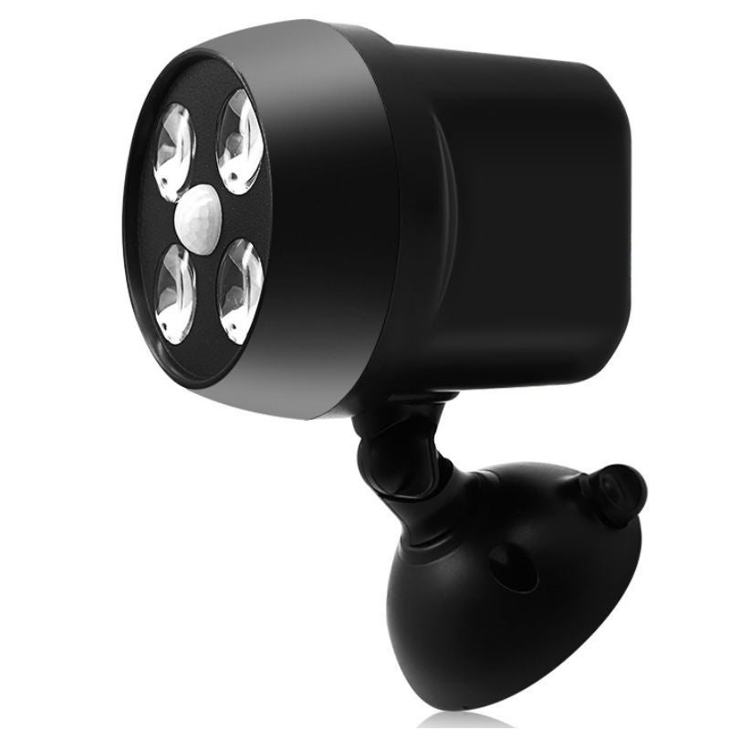 Zewnętrzna lampa z czujnikiem ruchu, wodoodporna, reflektor LED z bezprzewodowym czujnikiem, zewnętrzne oświetlenie bezpieczeństwa