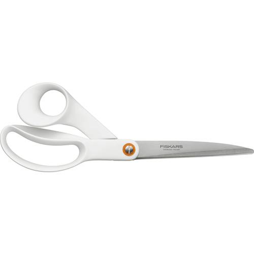 Fiskars 1020414 Ciseaux universels droitiers 240 mm blanc