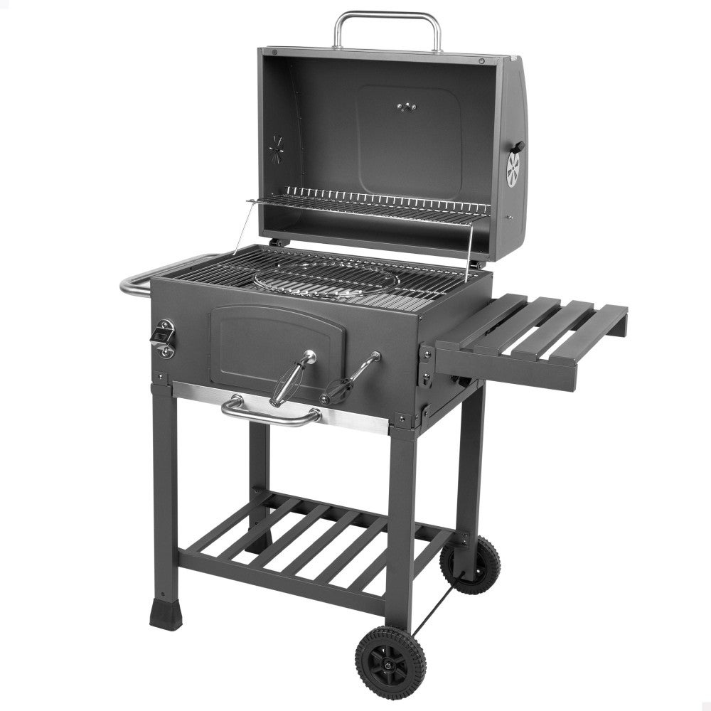 Barbecue À Charbon Portable Et Fumoir, Gril Pliable Avec Sac De
