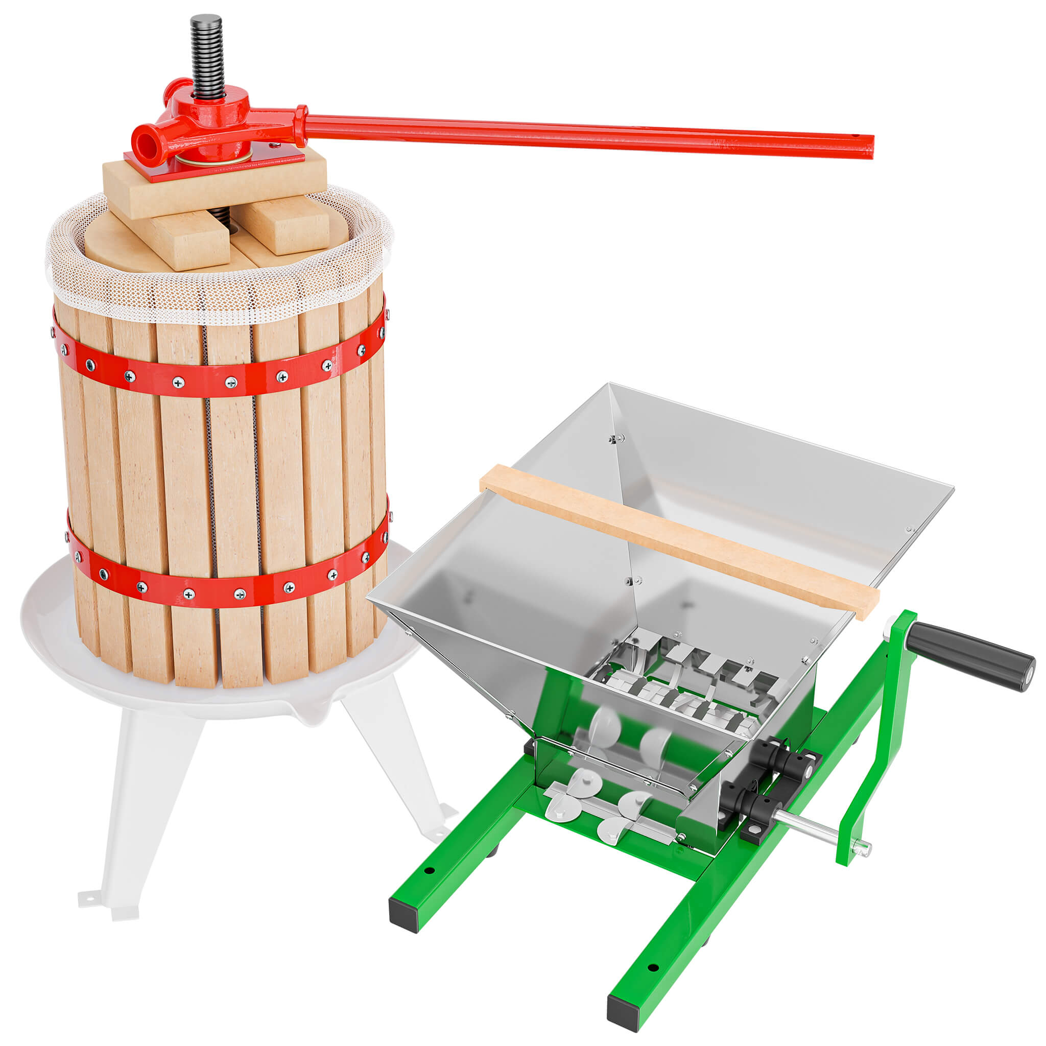 Pièce Détachée Pressoir à Fruits 18/30L - Écrou 3 Voies Distance 110 Mm