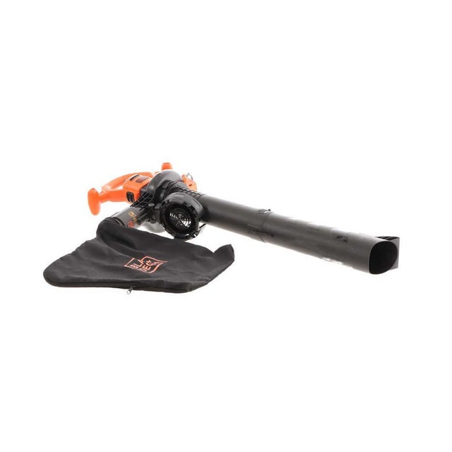 Soffiatore Elettrico Black+Decker Aspiratore e Trituratore 3000w