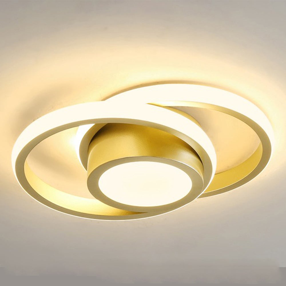 Plafonnier LED Royana - IP44, 230V, Blanc, Moderne - Pour Salle De Bain, Cuisine, Salon