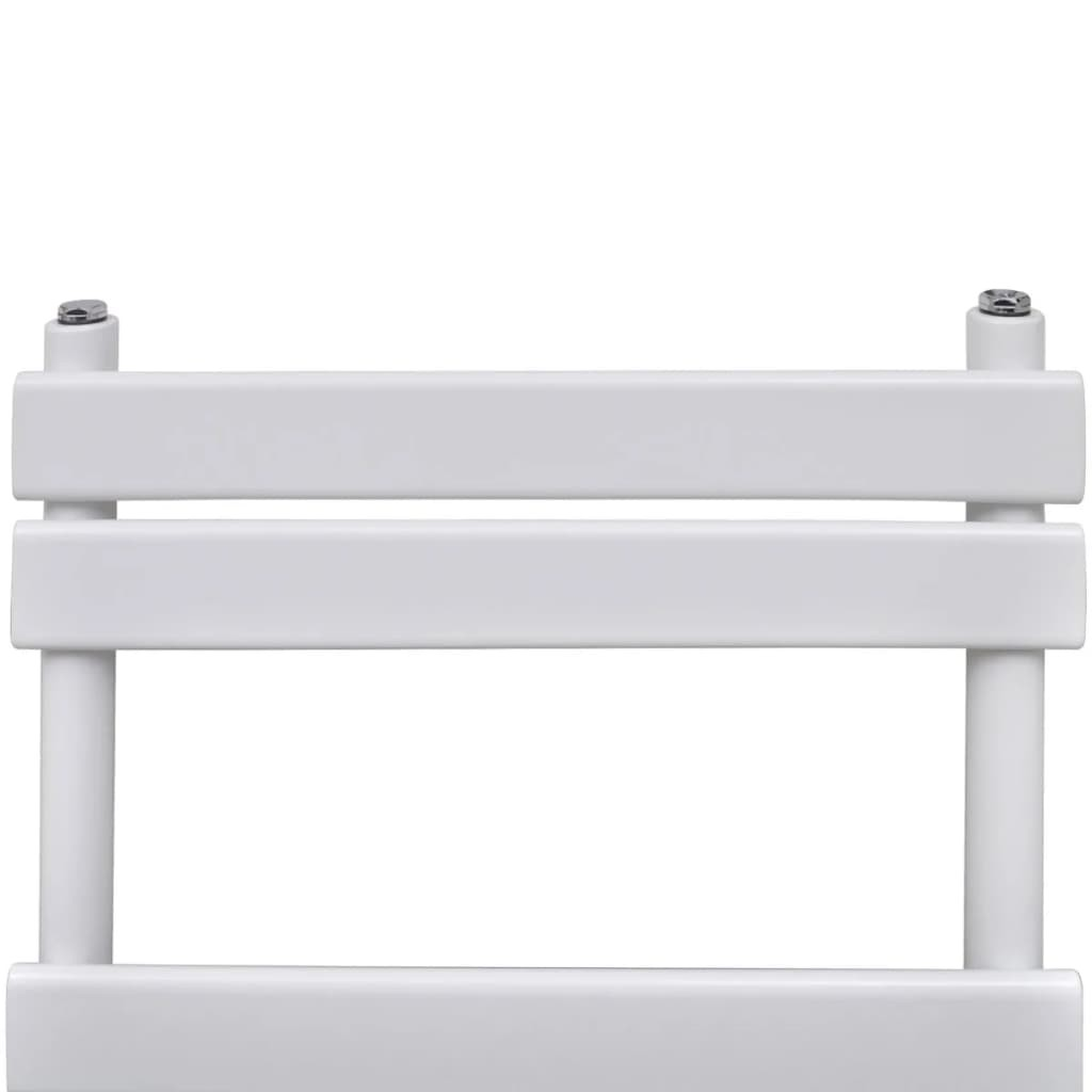 Radiateur Sèche-Serviettes Vertical Blanc 600x1200 mm – 11 Barres Acier, Haute Puissance Calorifique, Fixation Murale - 3
