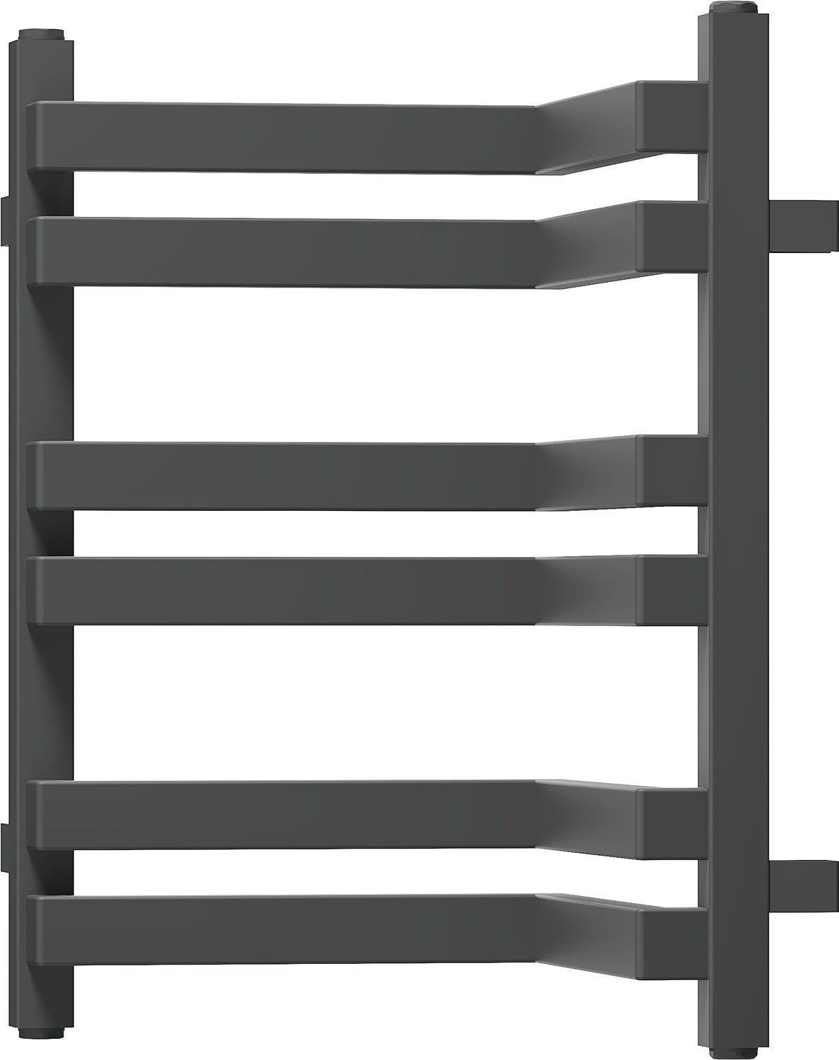 Mexen Loop grzejnik łazienkowy 500 x 375 mm, 253 W, antracyt - W129-0500-350-00-66