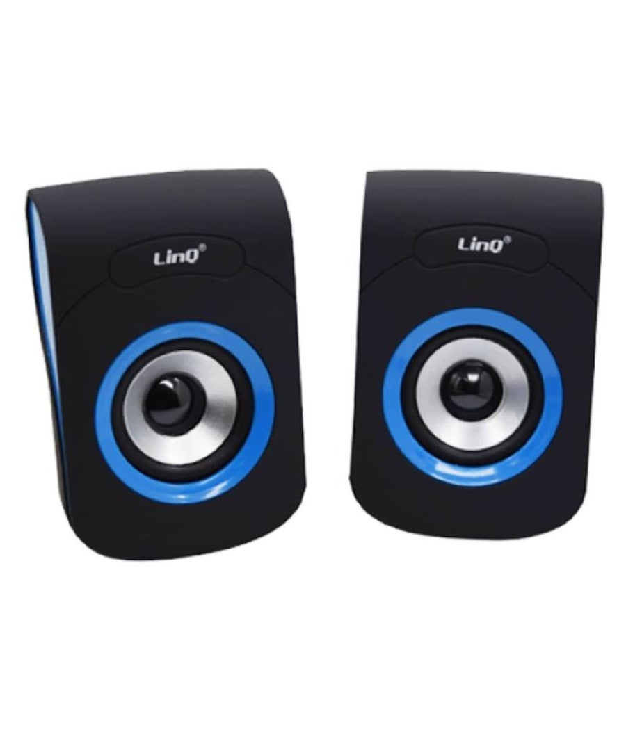 Trade Shop - Altoparlanti Speaker Casse Usb 3w Jack 3,5mm Per Pc Linq An-009 Color - - 6