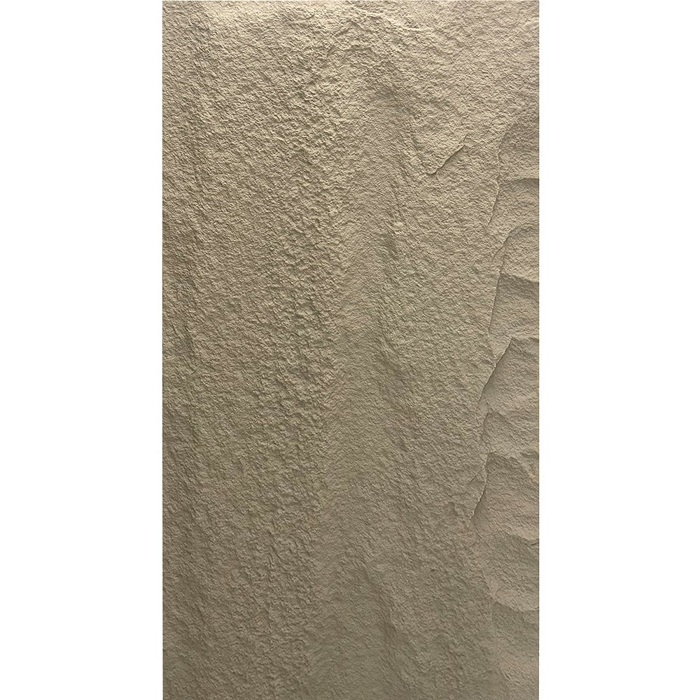 Zestaw dekoracyjnych paneli 3D z efektem kamienia, 10 szt., 7,2 m2, okładzina ścienna PU, 120 x 60 x 3, kolor cementowo-szary