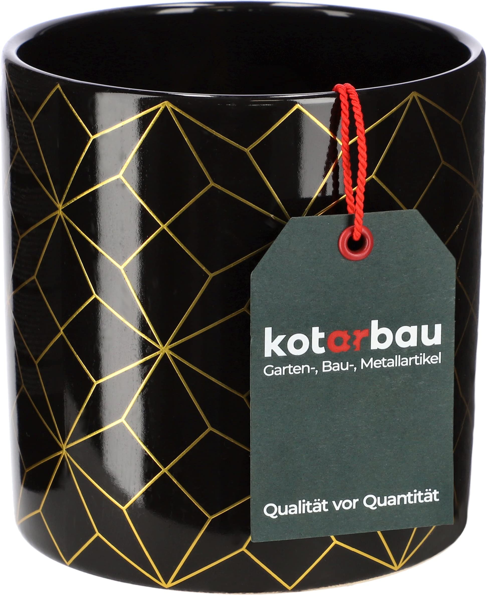 Doniczka cylinder 12 donica ceramiczna osłonka 2x - KOTARBAU - 7