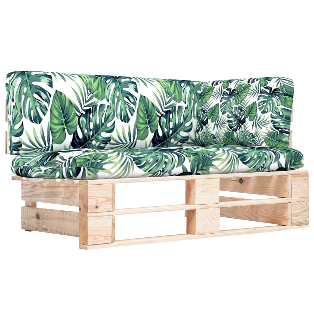 Canapé d'angle palette de bois de pin imprégné | Leroy Merlin