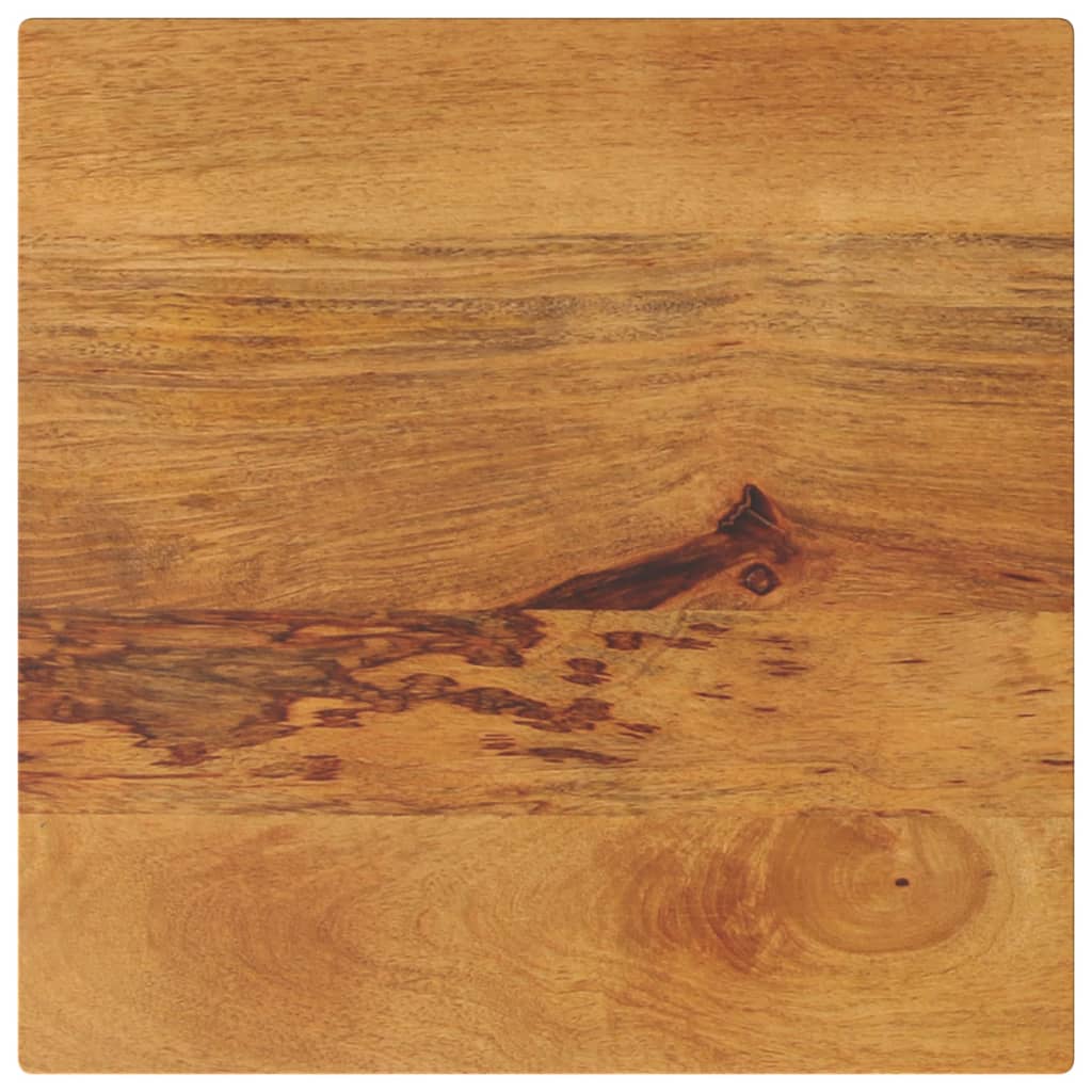 Piano Per Tavolo In Legno Massello Di Pino 60x60x2,5 Cm - Ideale Per Ristrutturare Tavoli Da Pranzo, Tavolini O Mobili
