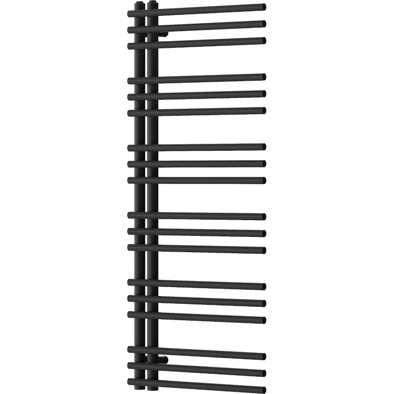 Mexen Neptun grzejnik łazienkowy dekoracyjny 1200 x 500 mm, 456 W, czarny - W101-1200-500-00-70