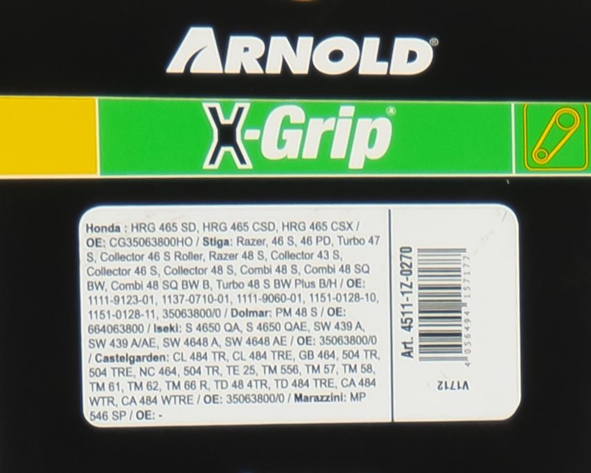 Courroie trapézoïdale X-Grip V de type Z 27 - 3