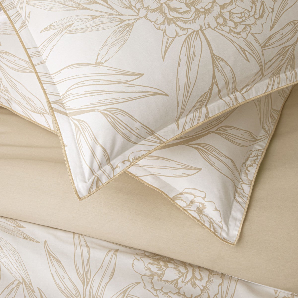 Parure de lit 2 personnes en satin de coton réversible 240x220cm - 2