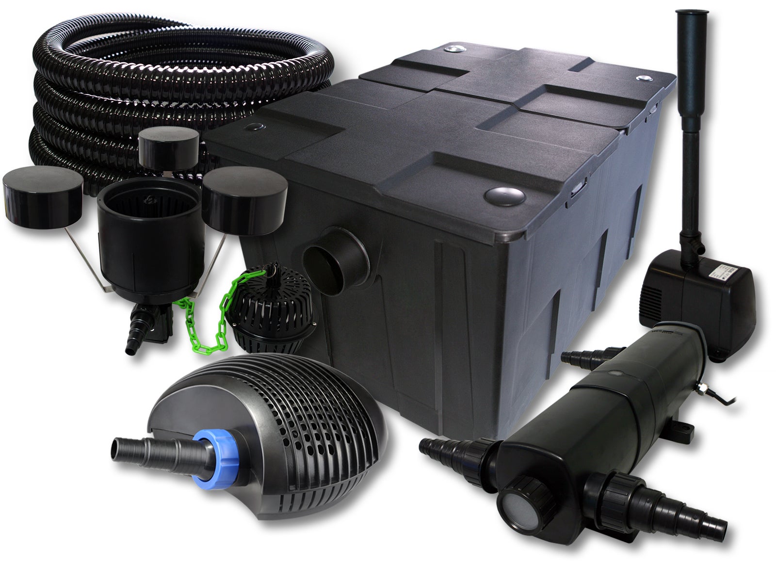SunSun CTF-1600B SuperECO Pompe de bassin jusqu'à 16000l/h 140W