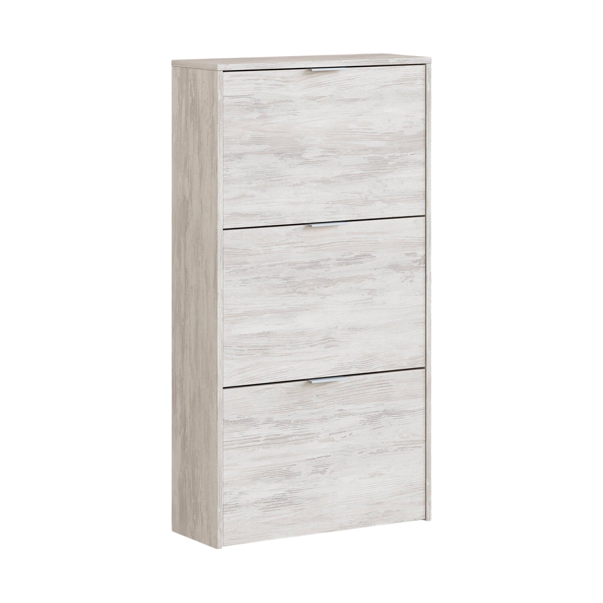 Scarpiera Escondido 3 Ante | Bianco 60x113cm | Fino A 18 Paia - Foto 3