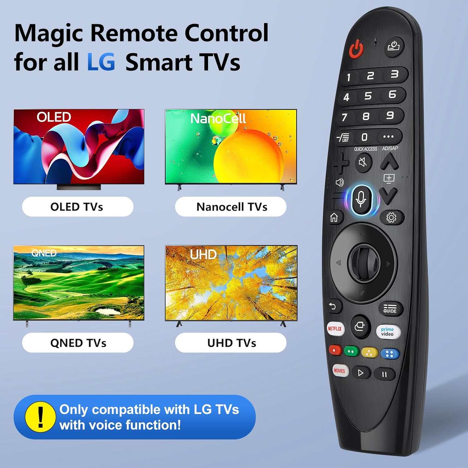 Télécommande LG D'origine Compatible TV 42LB550V + Télécommande Universelle - Neuf