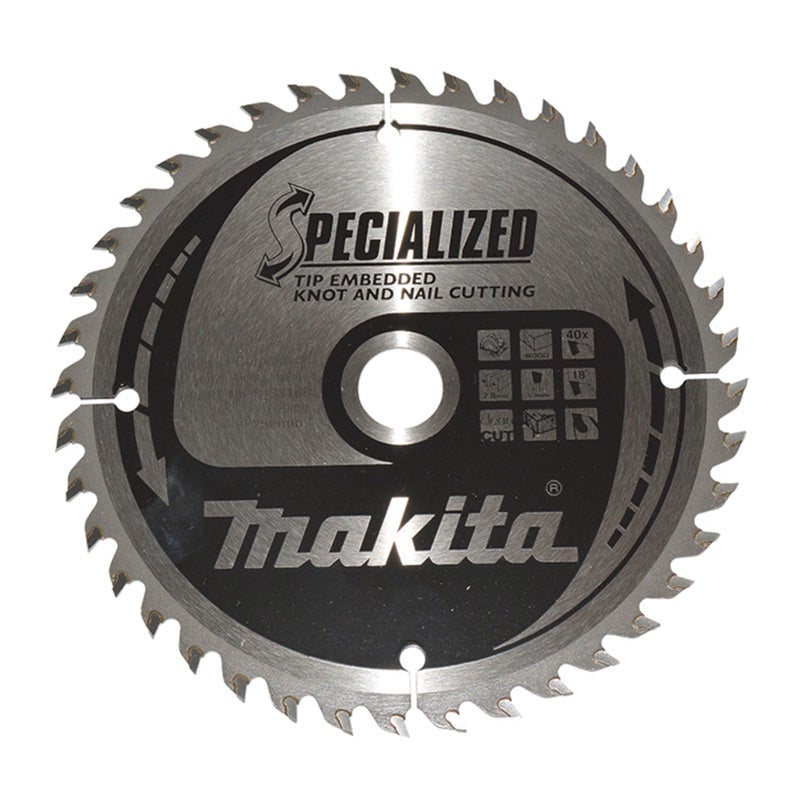 Tarcza do piły tarczowej MAKITA Specialized 165 mm 40 zębów węglik