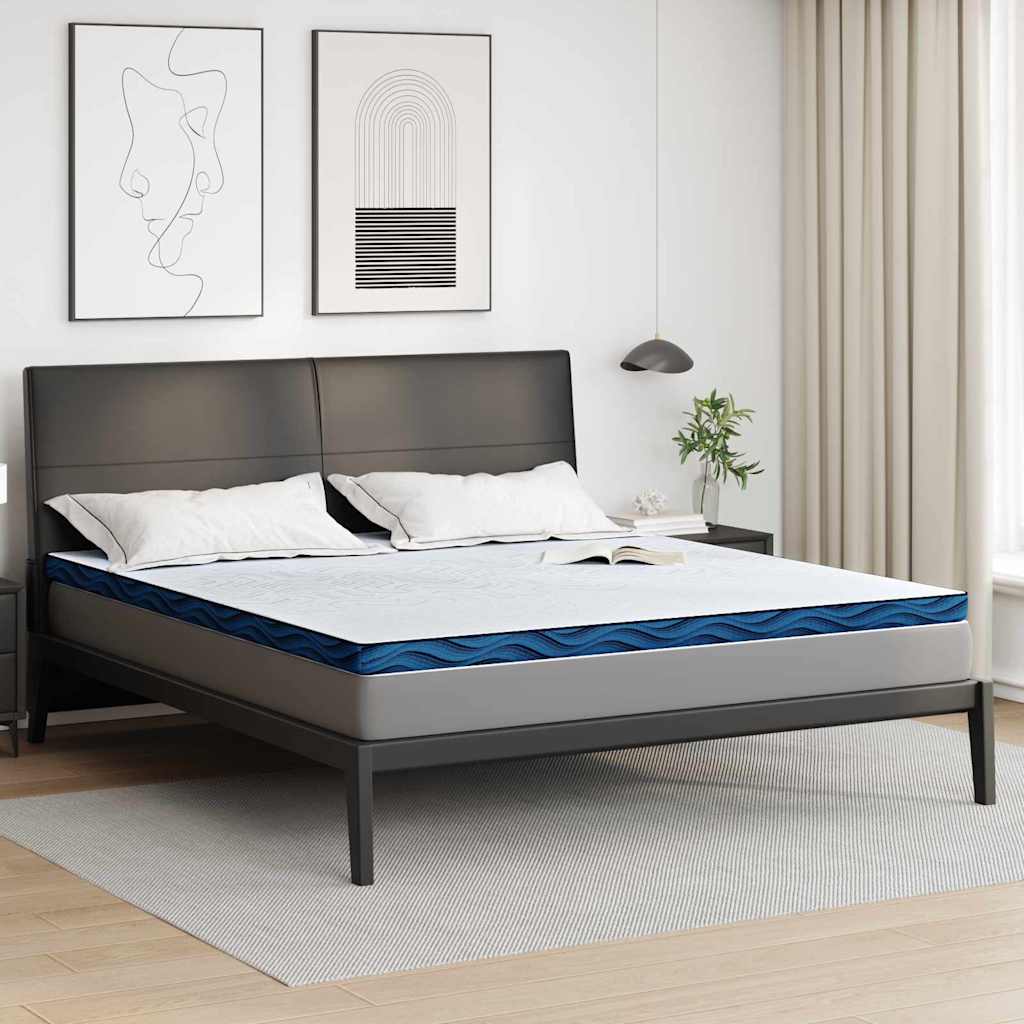 Nakładka na materac Biały 180 x 200 cm Tkanina żakardowa vidaXL
