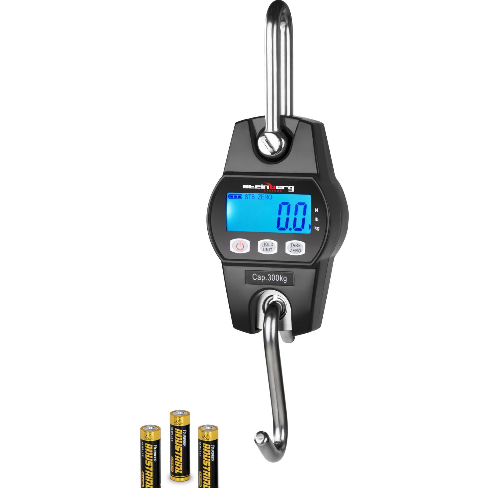 Bilancia 300 Kg Dinamometro Digitale Sospesa A Molla Appesa Industriale - Foto 11